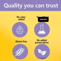 D-Alpha Tocopherol Alami 1000IU Per Softgel Potensi Tinggi Larut dalam Lemak Bioavailabilitas Unggul Vitamin E Softgel 60 Kapsul GMO