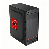 Boîtier de tour PC ATX Micro ATX très populaire, 7 emplacements PCI, 2 HDD, 2 SSD, points de montage de ventilateurs multiples, accessoires pour ordinateur de bureau