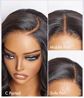 Perruques courtes sans colle en cheveux humains vietnamiens bruts, styles Body Wave, Deep Wave et lisses, avec closure en dentelle 5x5, pour femmes noires