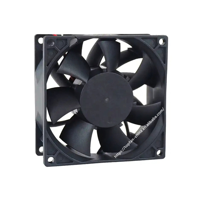 NIDEC 92x92x38 MM DC 12v 1.7 a Custom Gnd Power Connector 3 Pin Axial Cooling Fans