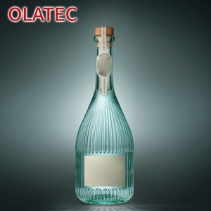 Bouteilles à liqueur en verre OLATEC, design personnalisé <span class=keywords><strong>de</strong></span> luxe, contenants pour spiritueux, whisky, vodka, <span class=keywords><strong>gin</strong></span> et boissons alcoolisées haut <span class=keywords><strong>de</strong></span> gamme - Product Image 2