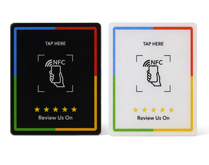 Carte NFC Personalizzate Stampate, Adesivi per Biglietti da Visita, Smart Contactless per Feedback Clienti, Regalo Promozionale - Product Image 5