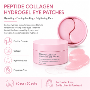 Masque Gel Contour des <span class=keywords><strong>Yeux</strong></span> Anti-Âge Raffermissant, Hydratant, Éclatant, Contre les Cernes, Rides <span class=keywords><strong>et</strong></span> Ridules, au Peptide <span class=keywords><strong>et</strong></span> Collagène, Hydrogel, pour <span class=keywords><strong>Yeux</strong></span> Sensibles <span class=keywords><strong>et</strong></span> Secs - Product Image 3