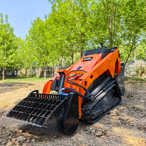 Envío Gratis LOONGSHEEN Cargadora de orugas con motor diésel, cargadora frontal, minicargadora, cargadora de tractor, la más vendida, cabina cerrada - Product Image 2