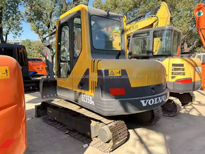 รถวอลโว่มือสองเครื่องขุดไฮดรอลิก5ton EC60 EC55ทำงานต่ำ - Product Image 4