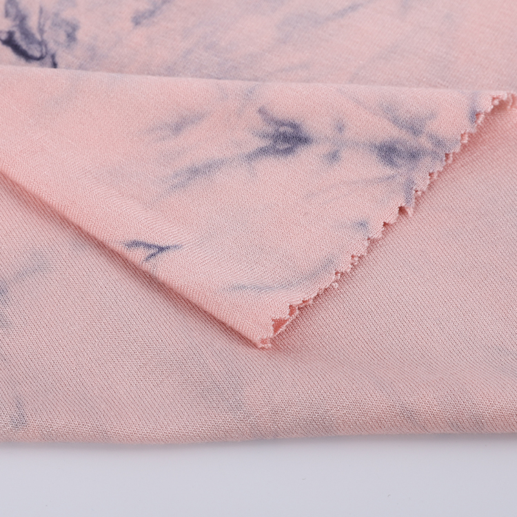 High Quality wholesale Custom 200Gsm Soft Plain Printed Viscose Rayon Jersey Fabric