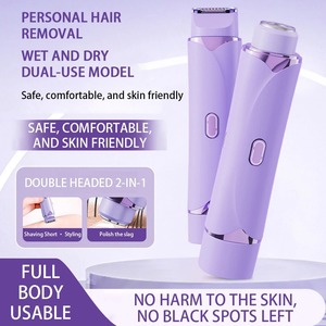 Rasoir Électrique Femme Indolore, Épilateur pour Moustache, Jambes, Maillot et Corps, Tondeuse à Poils pour Femme, Épilateur Facial, Épilateur Corporel - Product Image 2