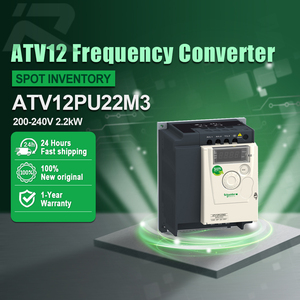 Convertidor de frecuencia original nuevo ATV12PU22M3 Altivar 12 Variador de frecuencia trifásico 200-240V 2.2KW ATV12PU22M3 VFD - Product Image 1