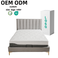 Matelas en mousse à mémoire de forme sur mesure pour chambre à coucher, vente en gros, matelas king size en mousse à mémoire de forme