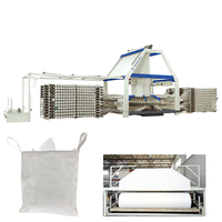 Ensemble complet de machines à fabriquer des sacs en PP, métier à tisser circulaire à huit navettes pour la production de sacs tissés géants et de sacs FIBC