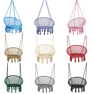 Stabile Tessuto Macrame <span class=keywords><strong>Amaca</strong></span> Sedia A Dondolo <span class=keywords><strong>per</strong></span> <span class=keywords><strong>Esterni</strong></span> - Product Image 6