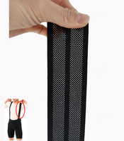 Accessoires vestimentaires : Sangle élastique extensible en Spandex de 5 cm pour short de cyclisme de triathlon et bretelle de salopette en maille pour le cyclisme