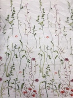 Tissu en dentelle à maille unie DIY pour plantes aquatiques, 100 % polyester respirant, pour robes de mariée et accessoires vestimentaires pour filles