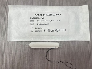 Confezione medicazione nasale ENT PVA per pronto intervento chirurgico al naso spugnetta con tappo sanguinante ad assorbimento istantaneo traspirante eco-friendly - Product Image 4
