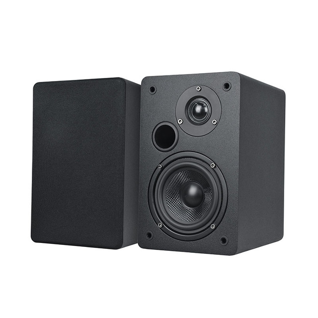 Sleek Design 50W Wooden Box 2CH Passive Hifi Bookshelf Speaker
