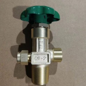 Vanne de bouteille d'oxygène QF-2 réutilisable 1/4 po à fermeture à température normale pour bouteille d'oxygène - Product Image 2