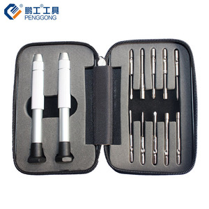 Penggong Screwdriver Set 10pc Magnetic Combination Metric Repair <b>Tools</b> for Electronics and Telecommunications - Product Image 1