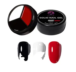 New Products high quality Nail UV solid cream led gel jelly polish for nail pudding gel