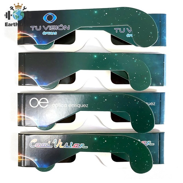 Wholesale ISO Certified Custom Paper Solar Eclipse Glasses for Safe Viewing