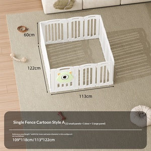 <span class=keywords><strong>2026</strong></span> Yeni Model Evcil Hayvan Kalemleri Malzemeleri İç Mekan Plastik Katlanabilir Kafes Ev Şeffaf Oyun Egzersiz Dinlenme Köpek Kedi Tavşan Çiti - Product Image 6