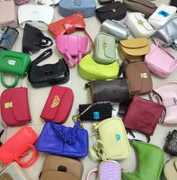 Sacs à main d'occasion tendance 2025 en gros, sacs à bandoulière, vêtements d'occasion pour femmes, sacs pour femmes assortis