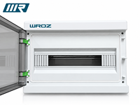 Boîtier de Combinaison/Distribution Solaire WRDZ-18 Voies avec Barres Omnibus en Cuivre Doubles, Porte Verrouillable, Protection IP65 pour Système Solaire