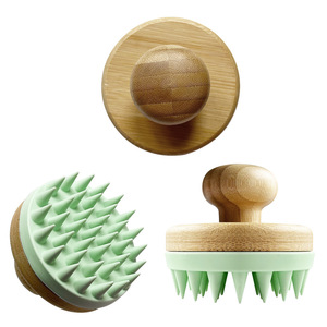 <b>Scalp</b> Massager Shampoo <b>Brush</b>, Shower Scrubber with Soft Bristles Silicone Hair Scrubber Washing <b>Brush</b> <b>Scalp</b> Exfoliator - Product Image 4