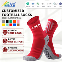 Calcetines de Fútbol Personalizados para Equipos, con Logotipo Bordado en el Puño, Transpirables, de Secado Rápido, para Adultos y Jóvenes, Venta al Por Mayor