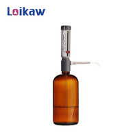 Loikaw 5-25ml Appareil doseur numérique manuel à volume réglable pour réactifs liquides