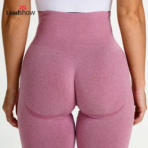 New Design High Waisted Workout Pants Sport Tights Scrunch Butt Women Gym Yoga Leggings