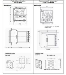 Termostato Nuevo y Original de la Serie E5CWL, Modelo E5EWL-Q1TC/E5EWL-R1TC-300 - Product Image 6