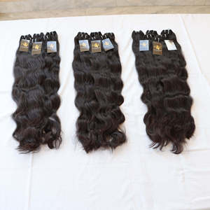 มัดผมสไตล์ลอนลึกแบบหลวมทำจากผมคนขายส่งเกรด12A แนวอินเดีย - Product Image 2