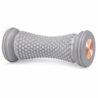 Rouleau de massage portable pour pieds et jambes, relaxation des muscles de la voûte plantaire et du talon, outil de réflexologie des tissus profonds