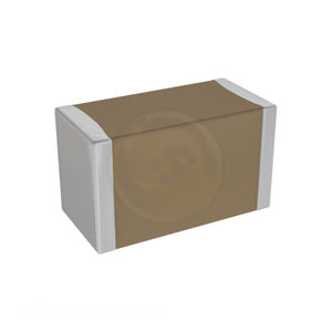 Condensador Cerámico MLCC de Montaje Superficial Original de <span class=keywords><strong>47</strong></span> pF, 50V, C0G/NP0, 0603 VJ0603D470GXAAC 0603 (1608 Métrico) - Product Image 1