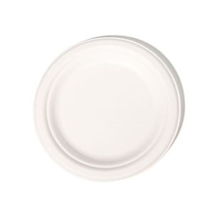 Plateau de service rond biodégradable en résidus de canne à sucre, 6, 7, 9, 10 pouces, boîte à lunch jetable pour plats à emporter, restauration rapide, camping - Product Image 3
