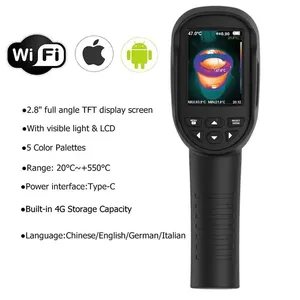 HT-06 256x192 WIFI กล้องถ่ายภาพความร้อนอินฟราเรดแบบมือถือสำหรับการตรวจสอบทางอุตสาหกรรม - Product Image 3