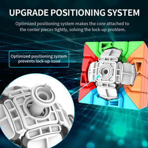 Cubo Mágico 3D DREA 4x4, Rompecabezas Magnético de Velocidad, Cubo Mágico Educativo MOYU Meilong - Product Image 4