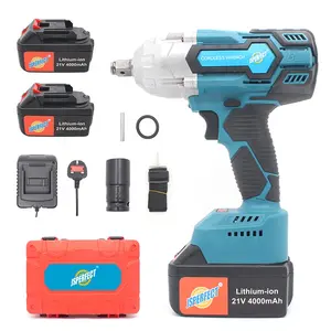 Factory New High torque 600N.M popular 2022 impact cordless wrench with 4.0Ah 18V