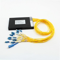 10CH CWDM Fibre Optique Mux Demux Module Simple et Double 1270nm -1610nm 10Way Simple Fibre 2.0mm ABS Box avec LC Connecteur Duplex
