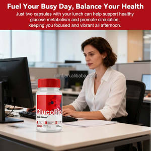 600MG Blutbalance-Nahrungsergänzungsmittel Unterstützt den Stoffwechsel Gesunde Blutwerte Natürliches Gewichtsmanagement GlucoBio Blutbalance - Product Image 5
