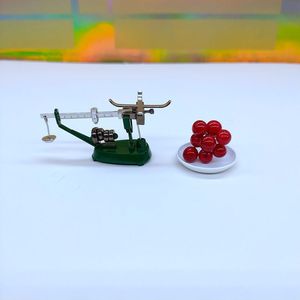 1/12 Miniature Mini plate-forme mécanique modèle Vintage échelle de disque de Style ancien pour la décoration de maison de poupée - Product Image 3