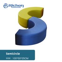 Juego de Bloques de Espuma para Ejercicio Físico y Entrenamiento de Equilibrio para Niños, Equipo de Juegos Interior para Niños, Combinación Libre