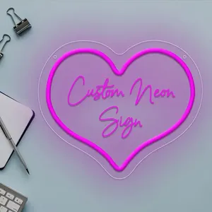 Tùy Chỉnh LED Neon Ánh Sáng Tên Biểu Tượng Đăng Miễn Phí Thiết Kế Nhà Phòng Ngủ Sinh Nhật Đảng Thanh Trang Trí Làm Acrylic Thả Vận Chuyển Có Sẵn - Product Image 4