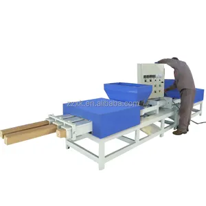 best selling wood sawdust block compress machine pallet block nailing machine wood chip hot pressing pier machine