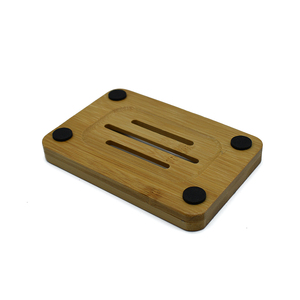 Al por mayor venta al por mayor de bambú plato de jabón de baño - Product Image 3