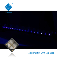 Imprimante offset 3D à séchage UV-UVA haute efficacité 365nm 395nm 60° avec diode LED SMD 6565 385nm 2000mA pour séchage jet d'encre
