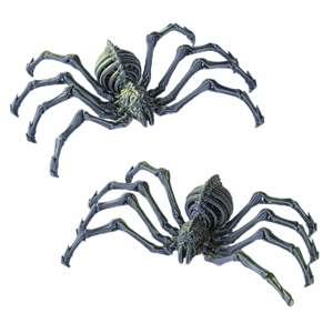 Jouet araignée imprimé en <span class=keywords><strong>3D</strong></span> à grande échelle, en tiges durables PLA/PETG, modèle d'arachnide réaliste personnalisé, accessoires pour décoration effrayante d'Halloween - Product Image 2