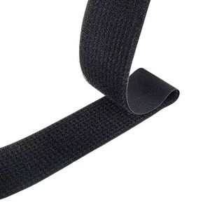 Bande élastique double face à crochets et boucles pour vêtements et chaussures, Velcro à crochets et boucles sur un côté - Product Image 4