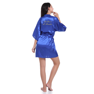 <span class=keywords><strong>Abito</strong></span> da sposa in seta e abiti in <span class=keywords><strong>raso</strong></span> da <span class=keywords><strong>damigella</strong></span> per donna taglie forti al ginocchio con stile Sexy e Casual - Product Image 3