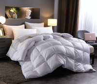 Usine hôtel cinq étoiles luxe Jacquard Satin couette 100% coton couette soie Polyester remplissage pour usage domestique matelassé
